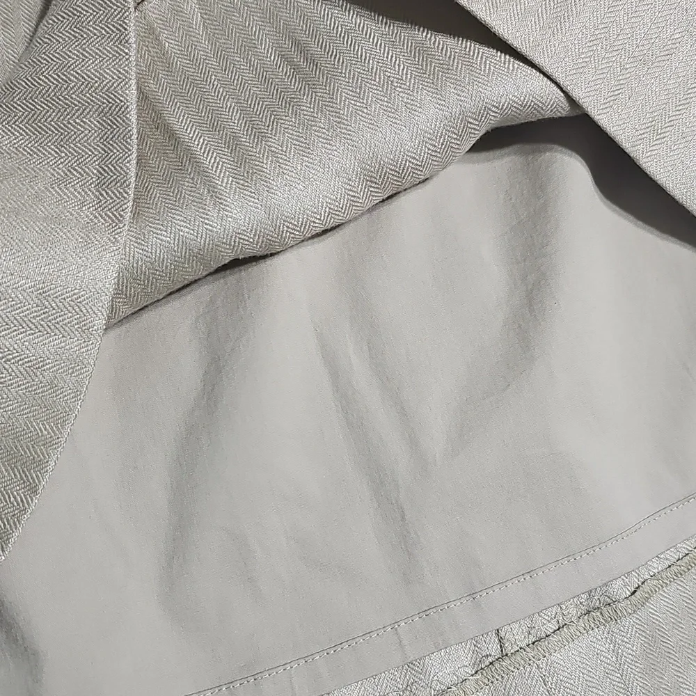 J.Crew Linen Elegant Tan Pencil Skirt Size‎ 6